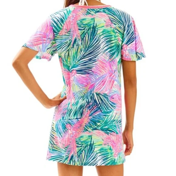 Lilly Pulitzer Bonita V-Neck Swimsuit Cover-up - Picture 3 of 13